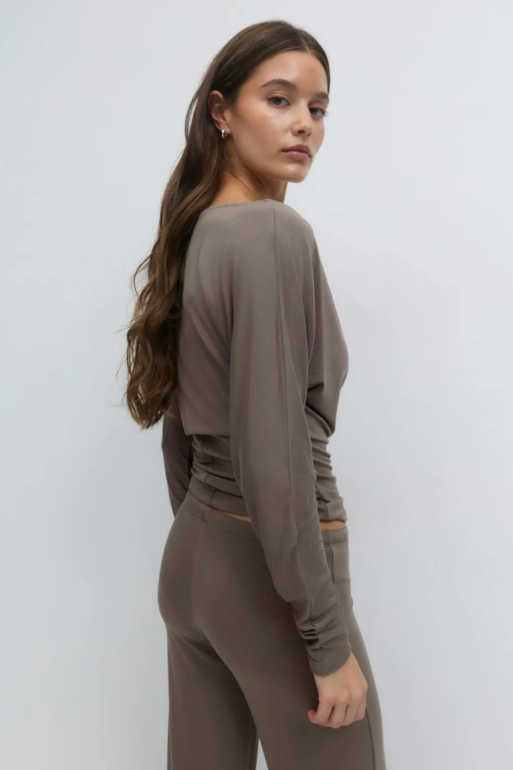 Soft slouchy loungewear top