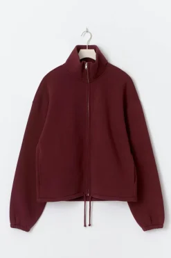 Soft sport zip sweater