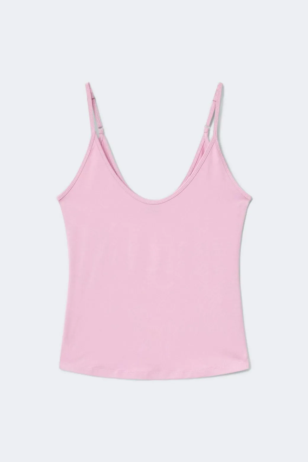 Soft strap yoga singlet