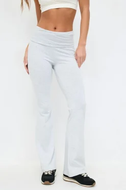 Soft touch folded trouser