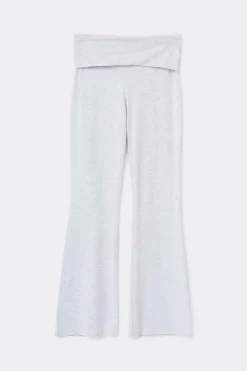 Soft touch folded trouser