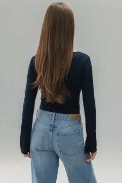 Soft touch jersey top