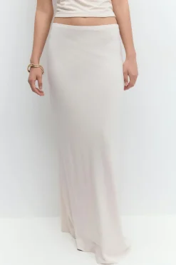 Soft touch maxi skirt