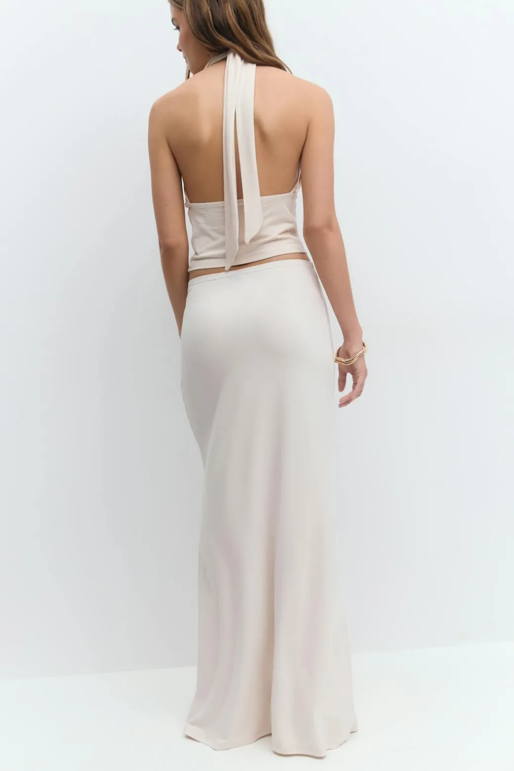 Soft touch maxi skirt