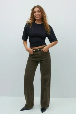 Soft touch ruched tee