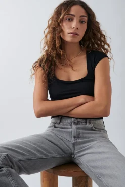 Soft touch tight top