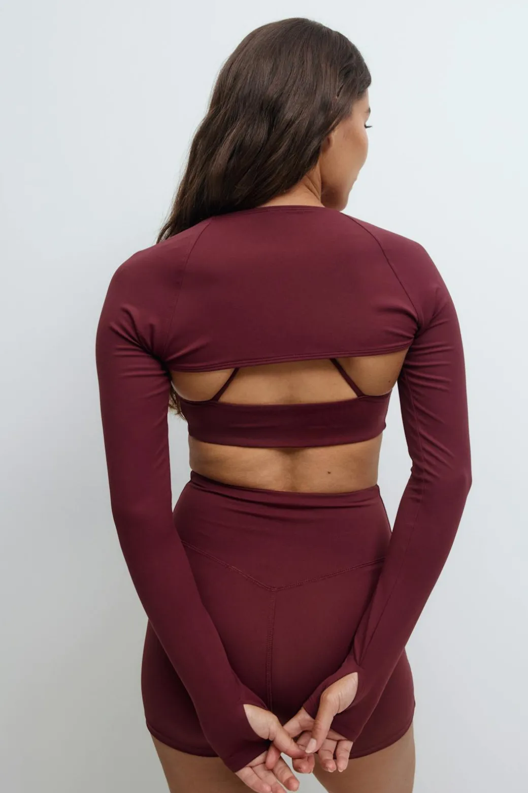 Soft yoga bolero