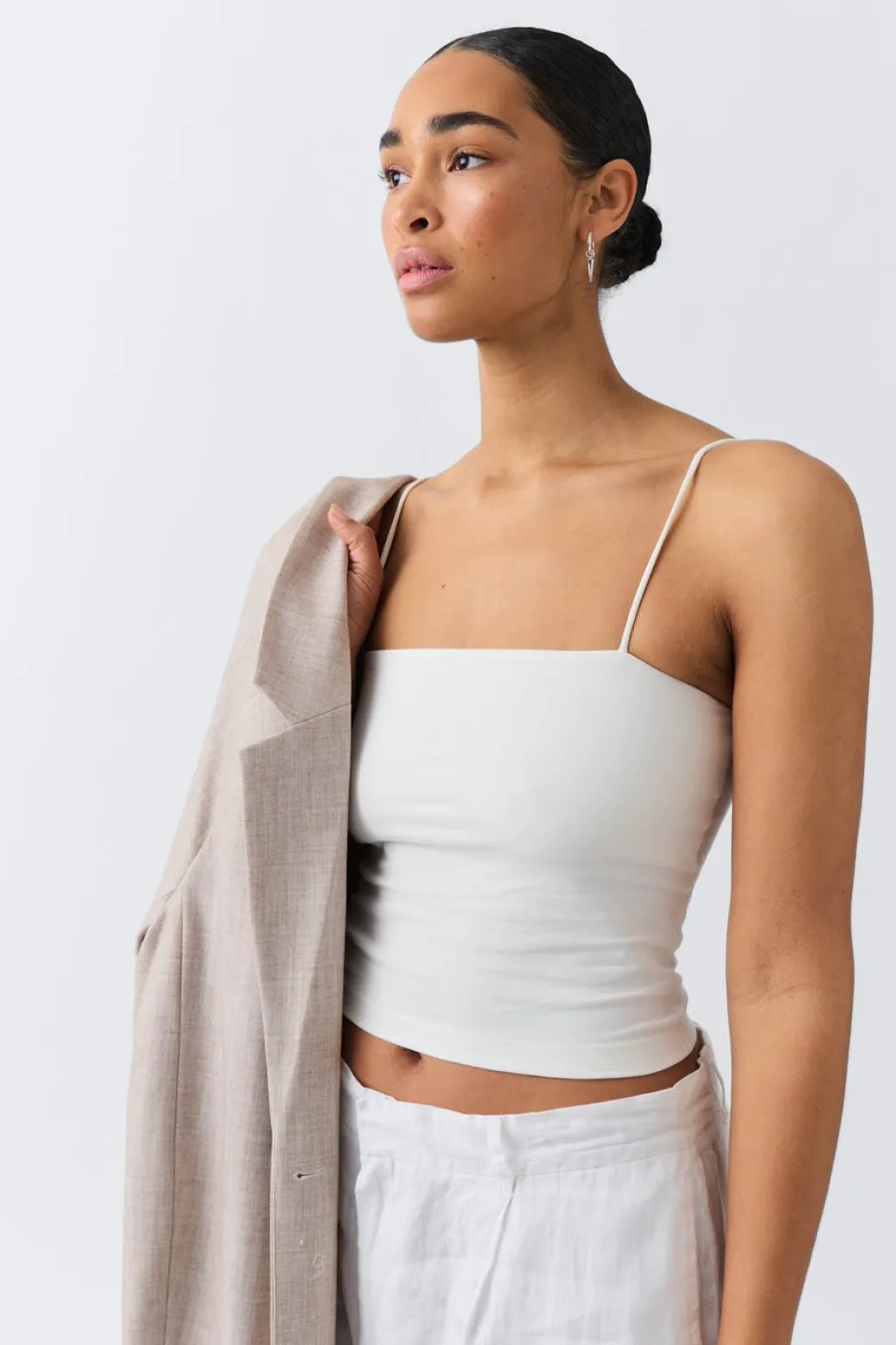 spaghetti strap singlet