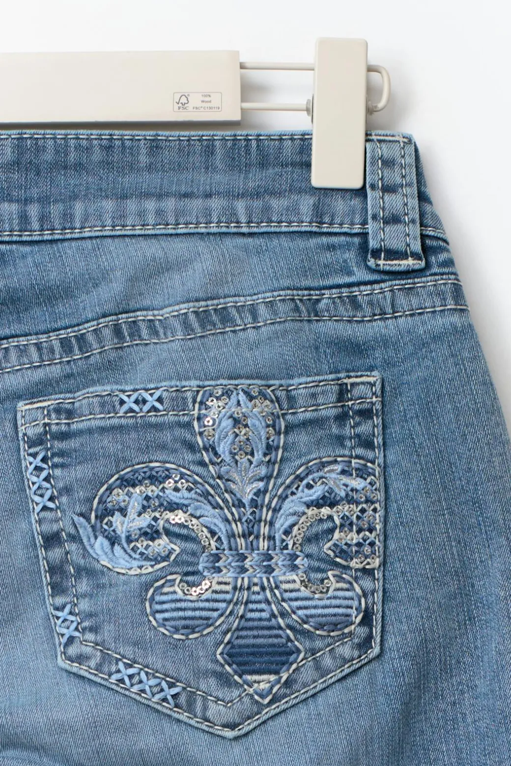 14+ sparkle flare jeans curve