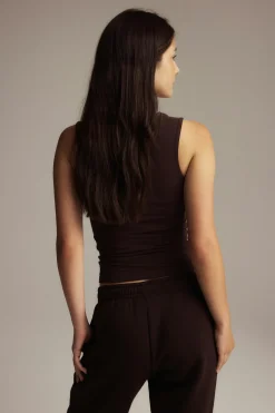 Square neck tank top