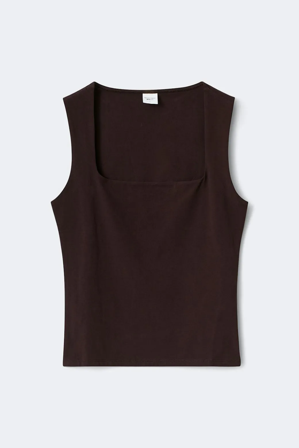 Square neck tank top