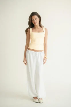 Square neck tank top