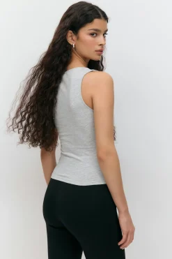 Square neck tank top