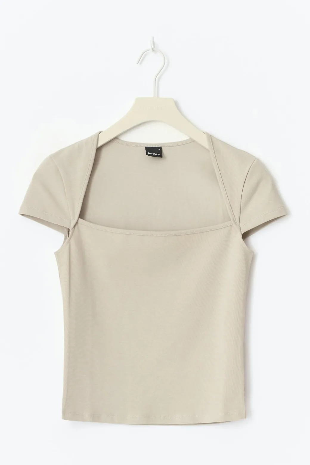 Square neck top