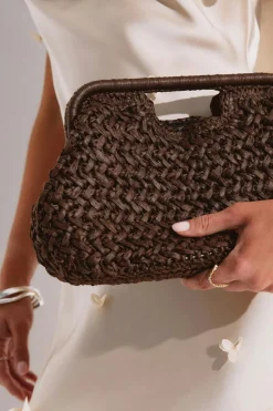 Straw handbag