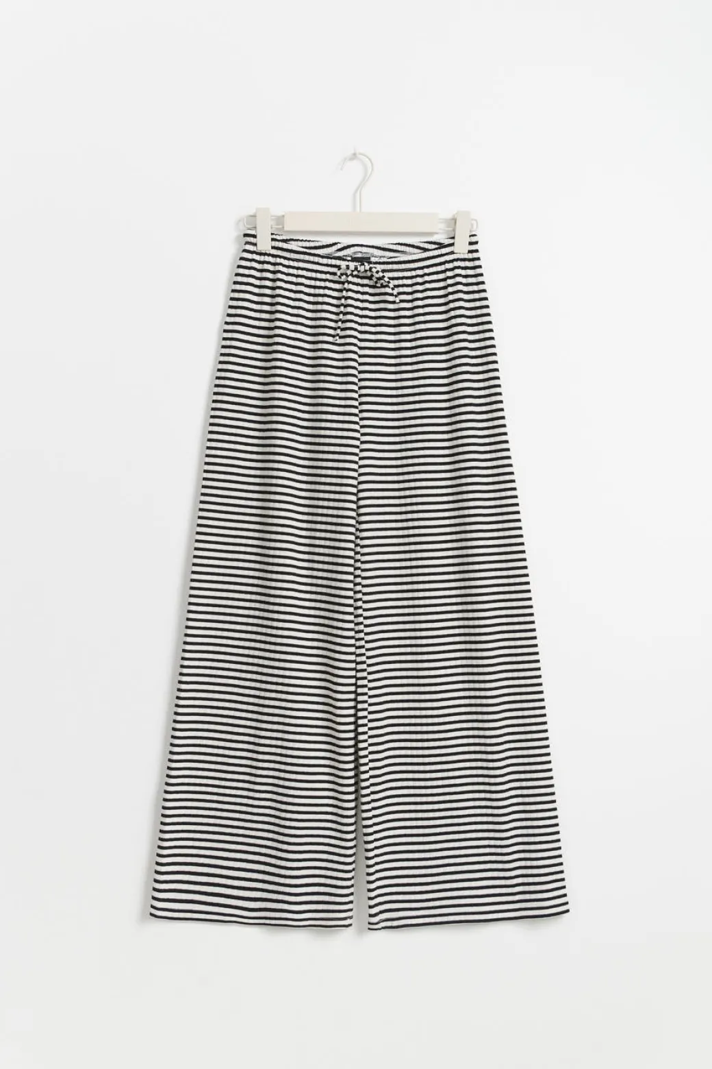 Striped soft trousers