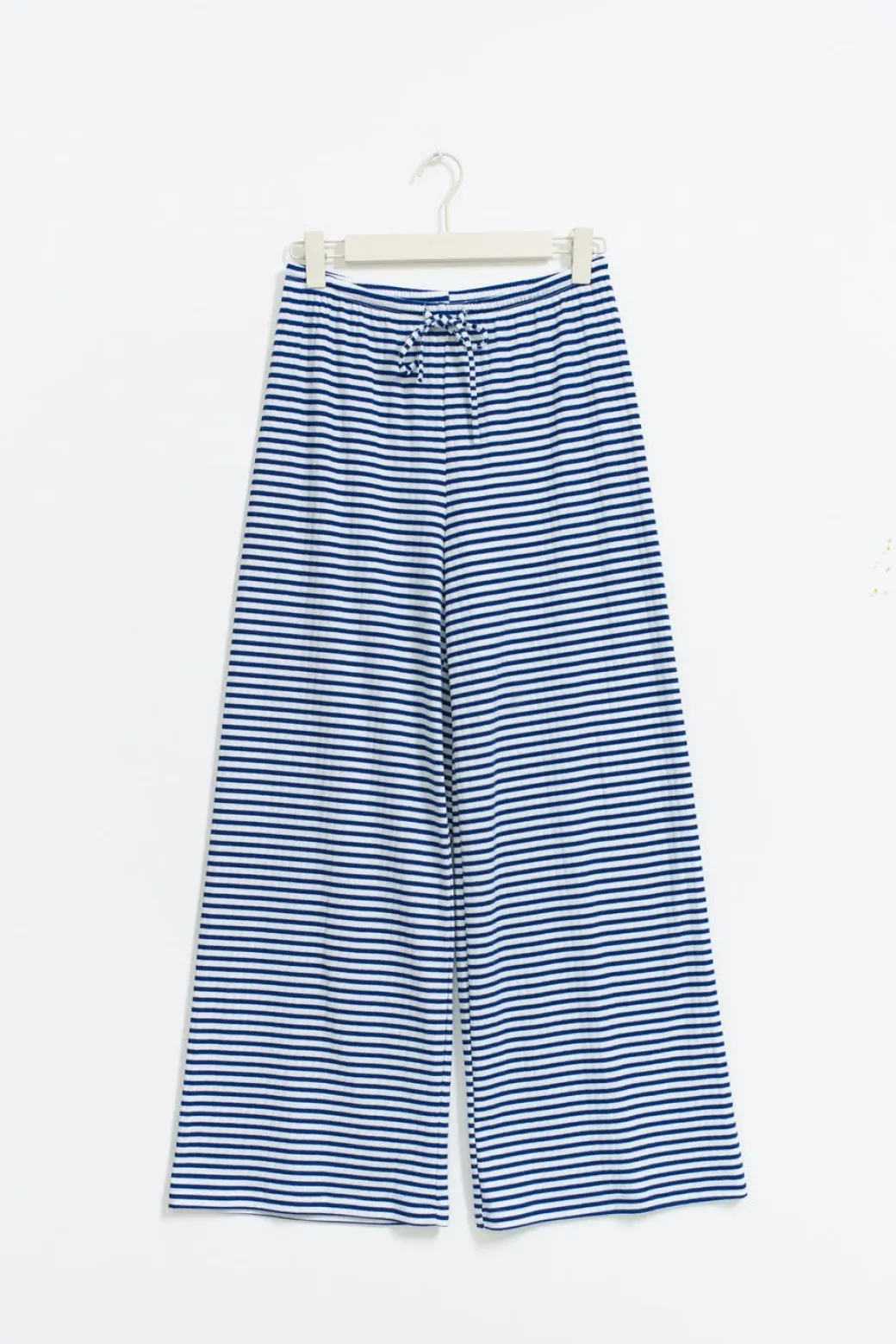 Striped soft trousers