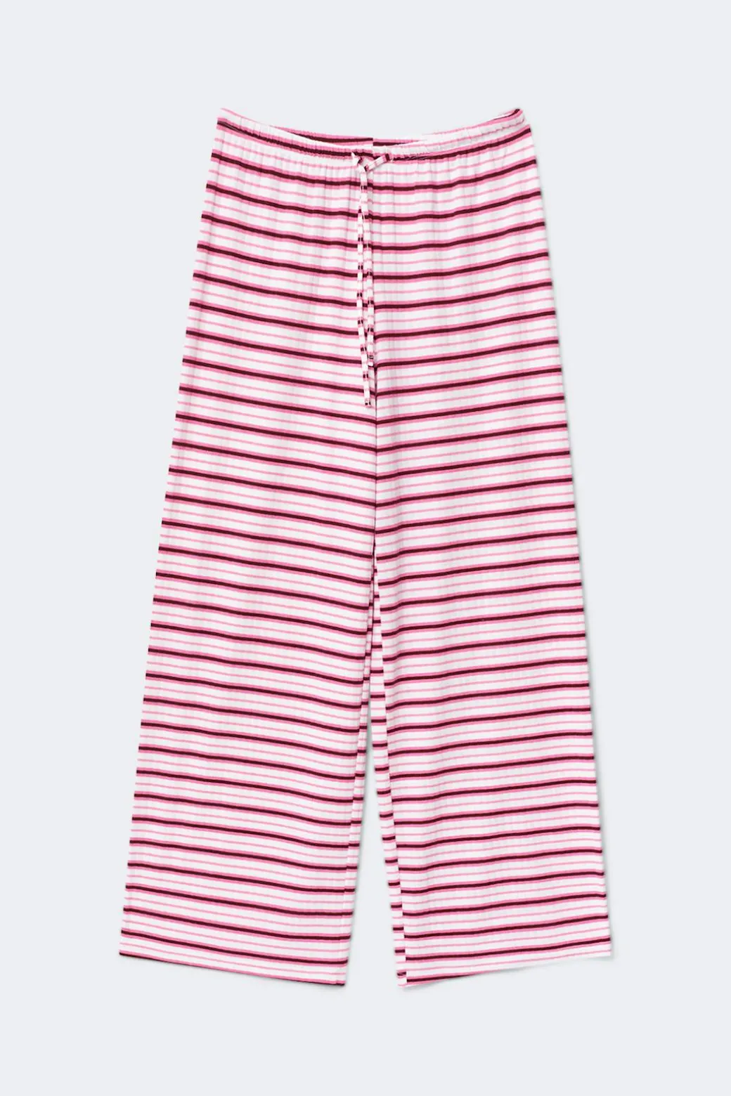 Striped soft trousers