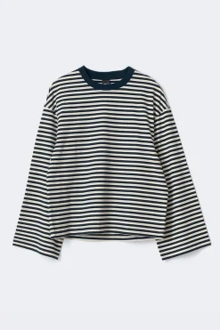 Stripe long sleeve tee