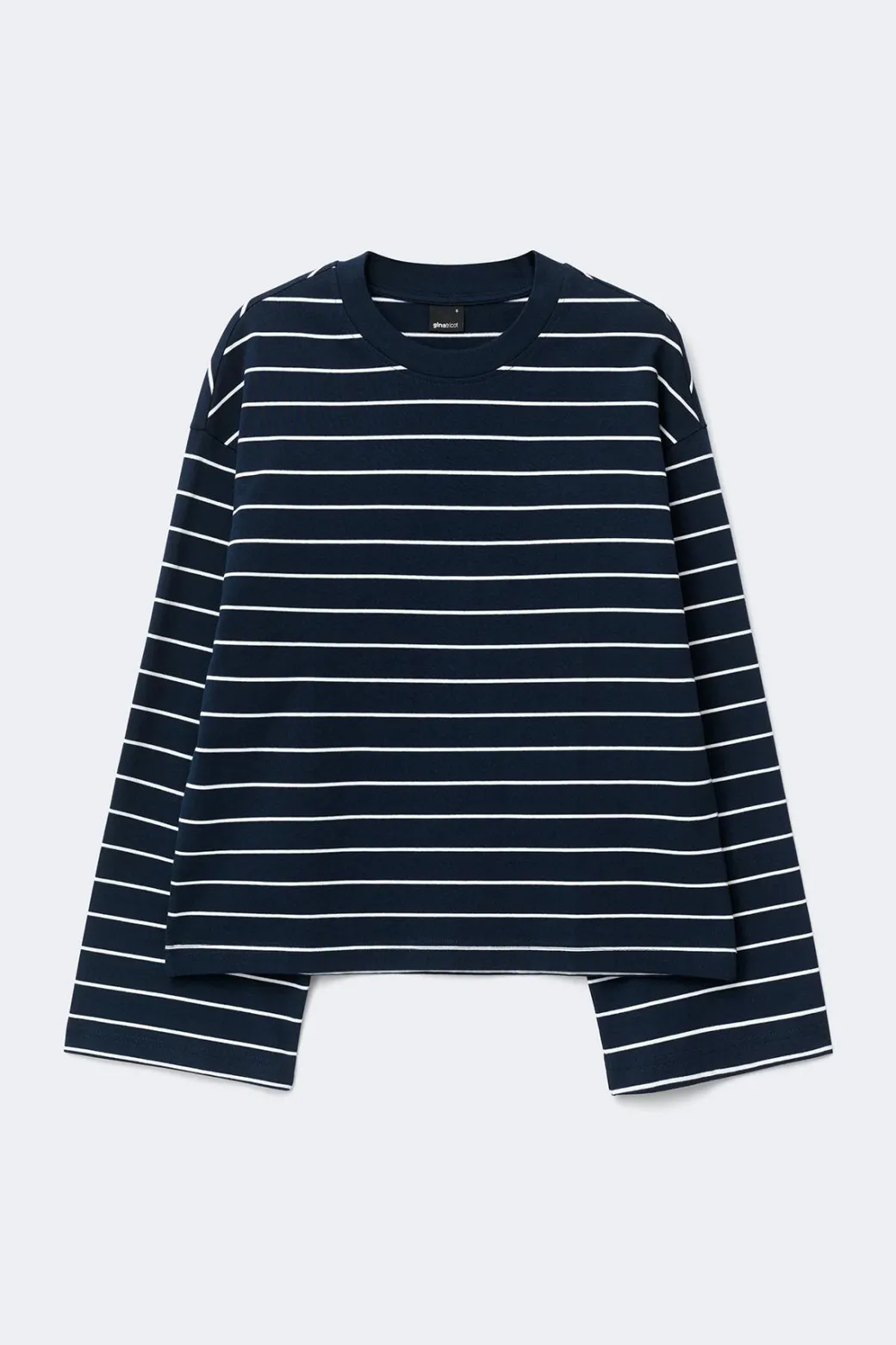 Stripe long sleeve tee