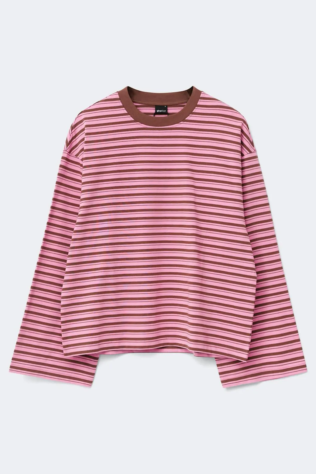 Stripe long sleeve tee