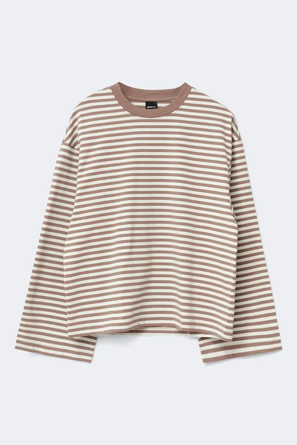 Stripe long sleeve tee