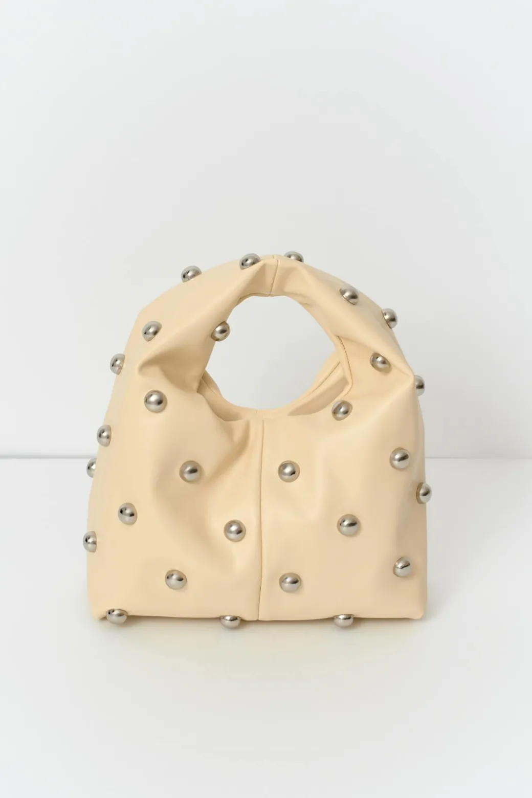 Studded handbag