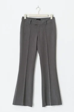 Tall low bootcut trousers