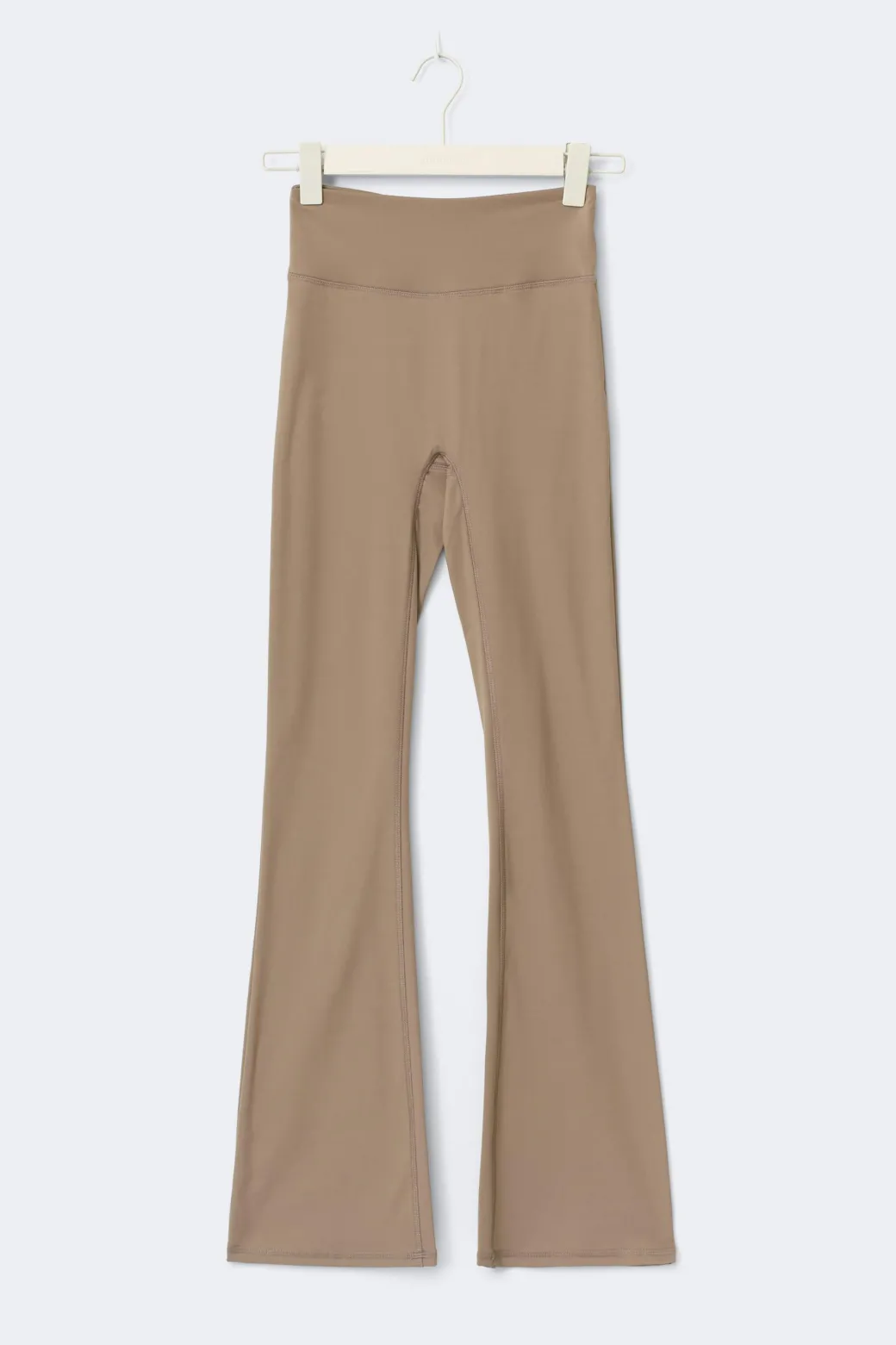 Tall ruched flare yoga tights