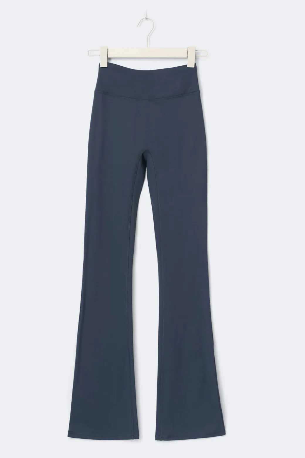 Tall ruched flare yoga tights
