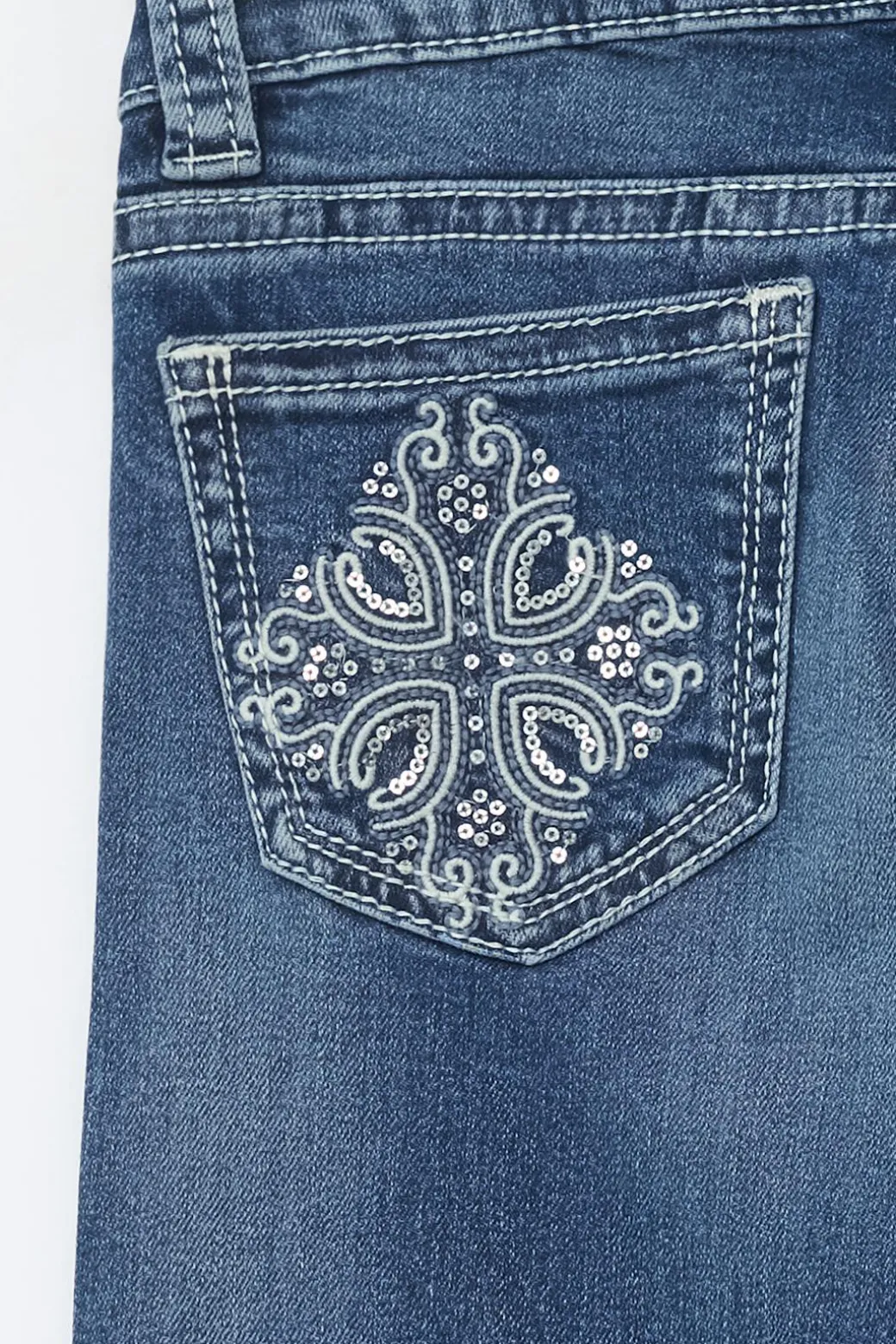 14+ the cross low flare jeans