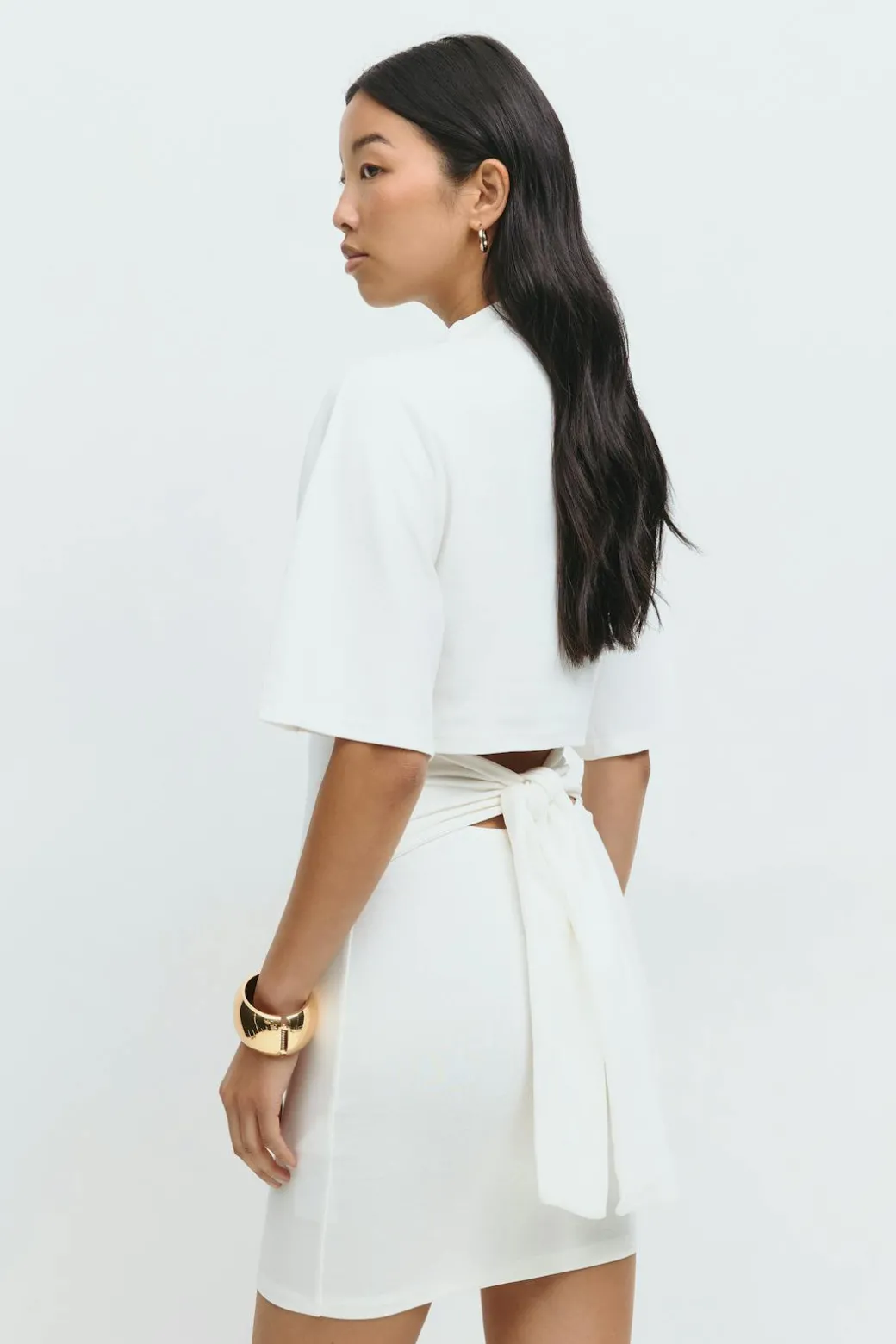 Tie back dress