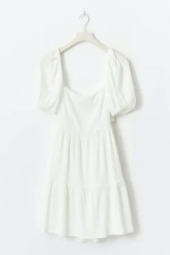 Tie back mini dress