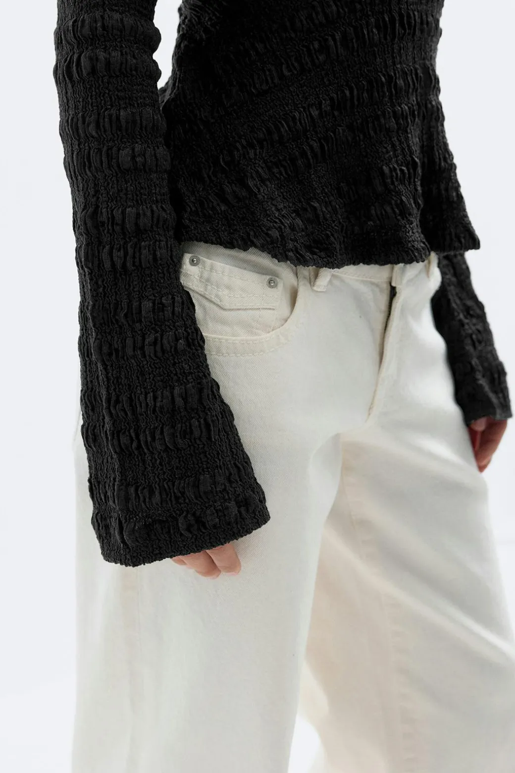 Tie back top