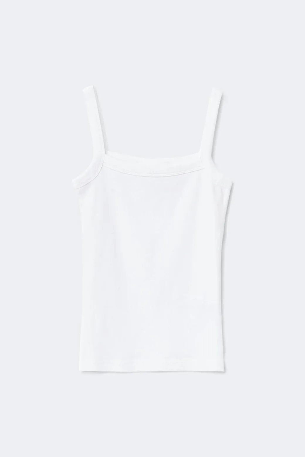 Tight fit rib singlet