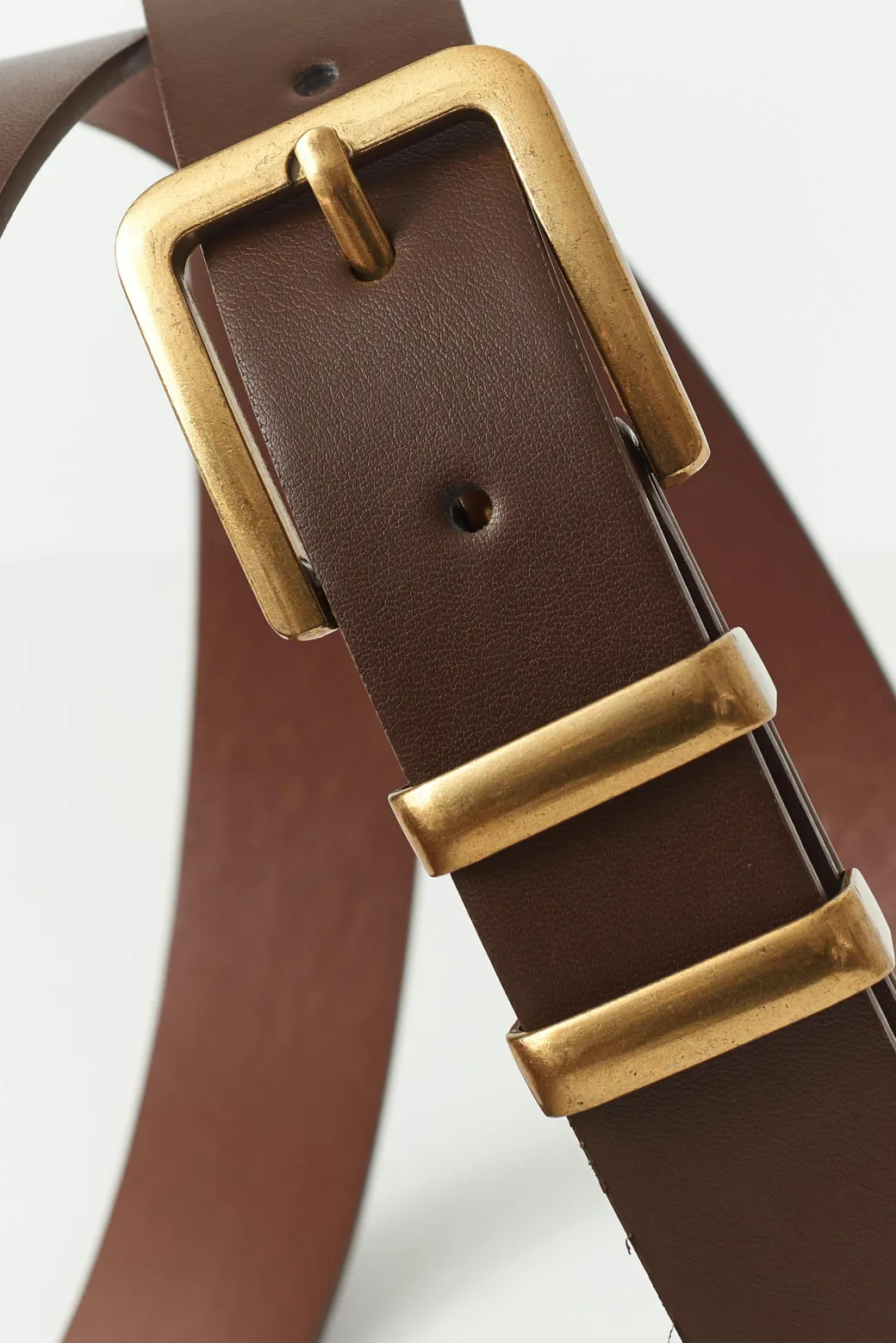 Two buckle belt