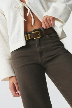 Two buckle belt