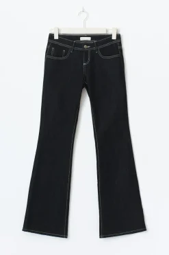 Ultra low flare jeans