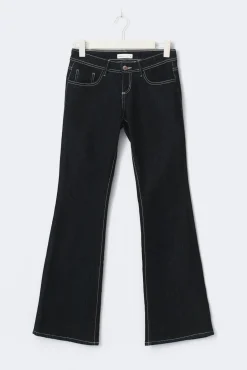 Ultra low flare tall jeans