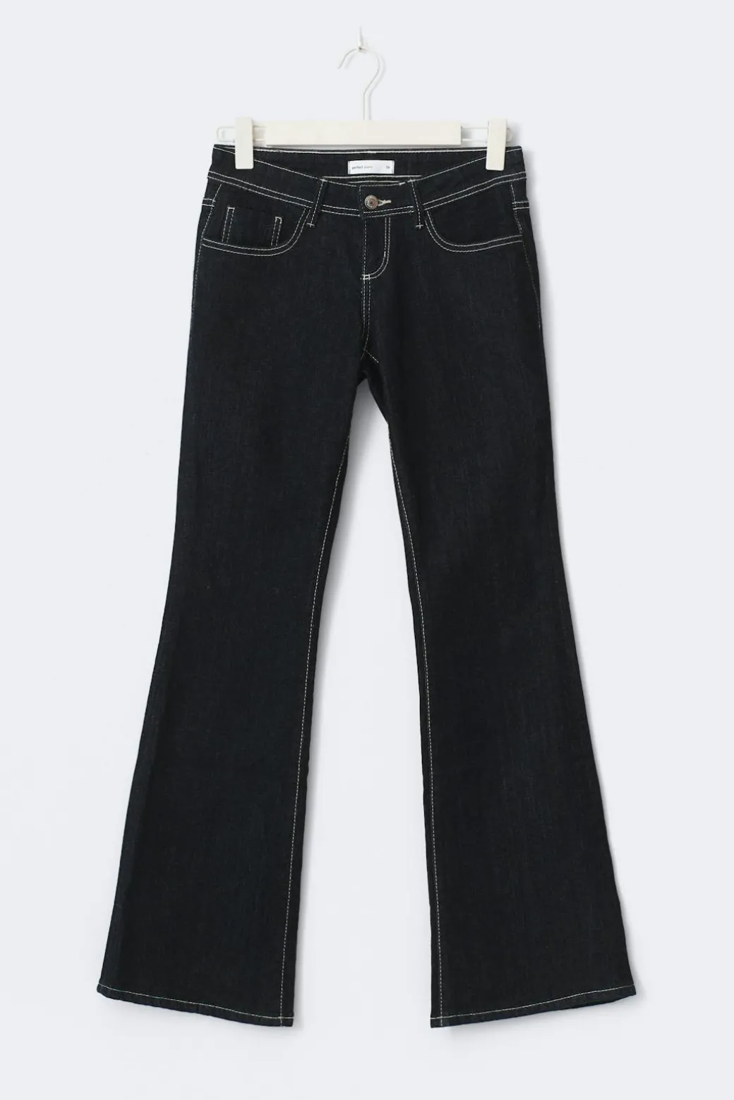 Ultra low flare tall jeans