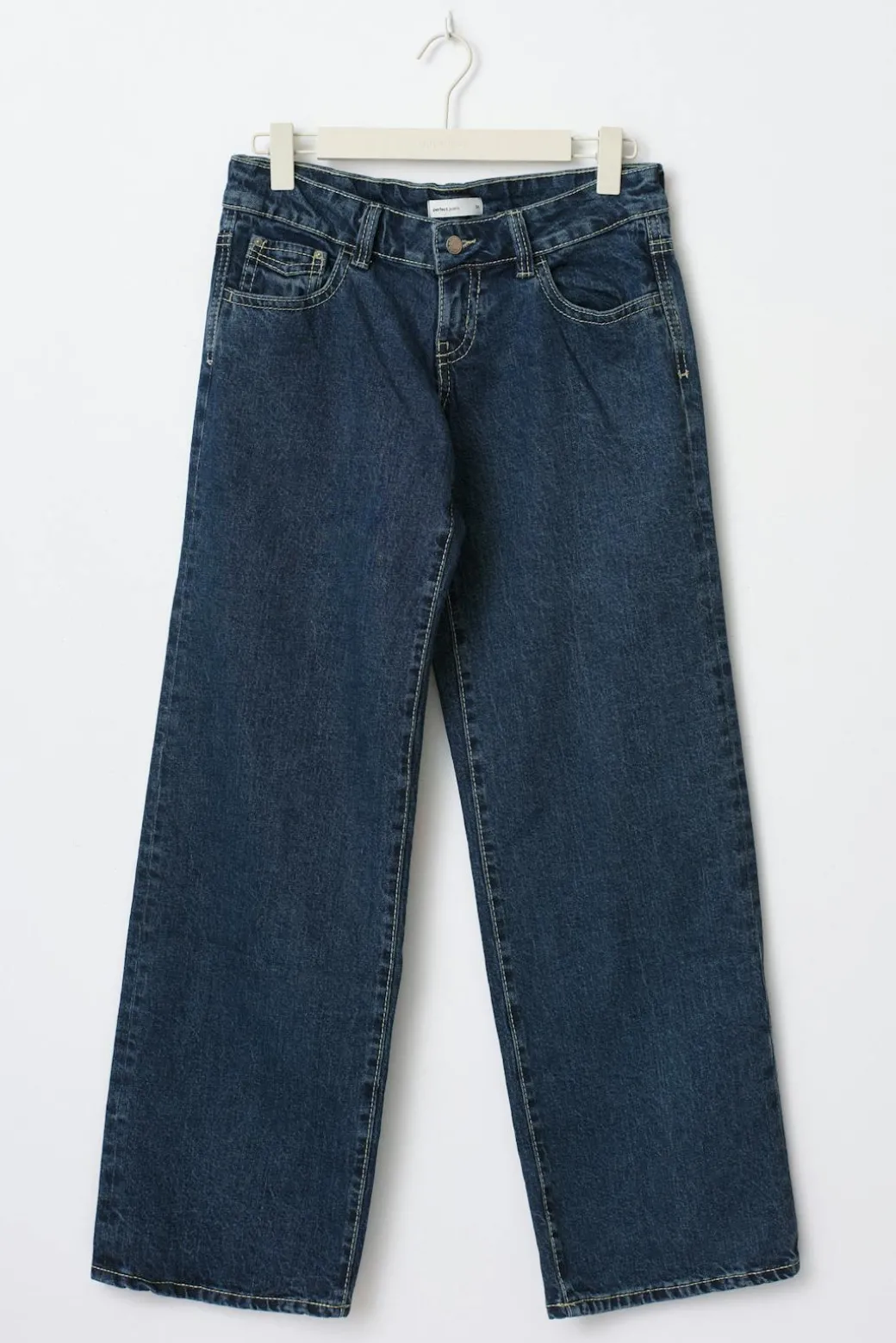 Ultra low wide jeans