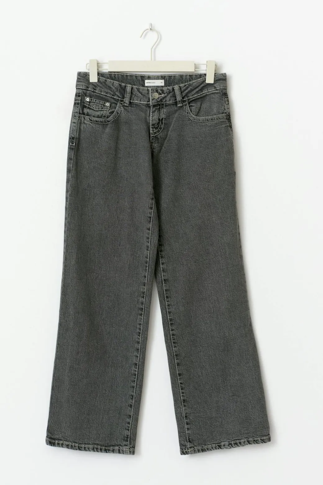 Ultra low wide jeans