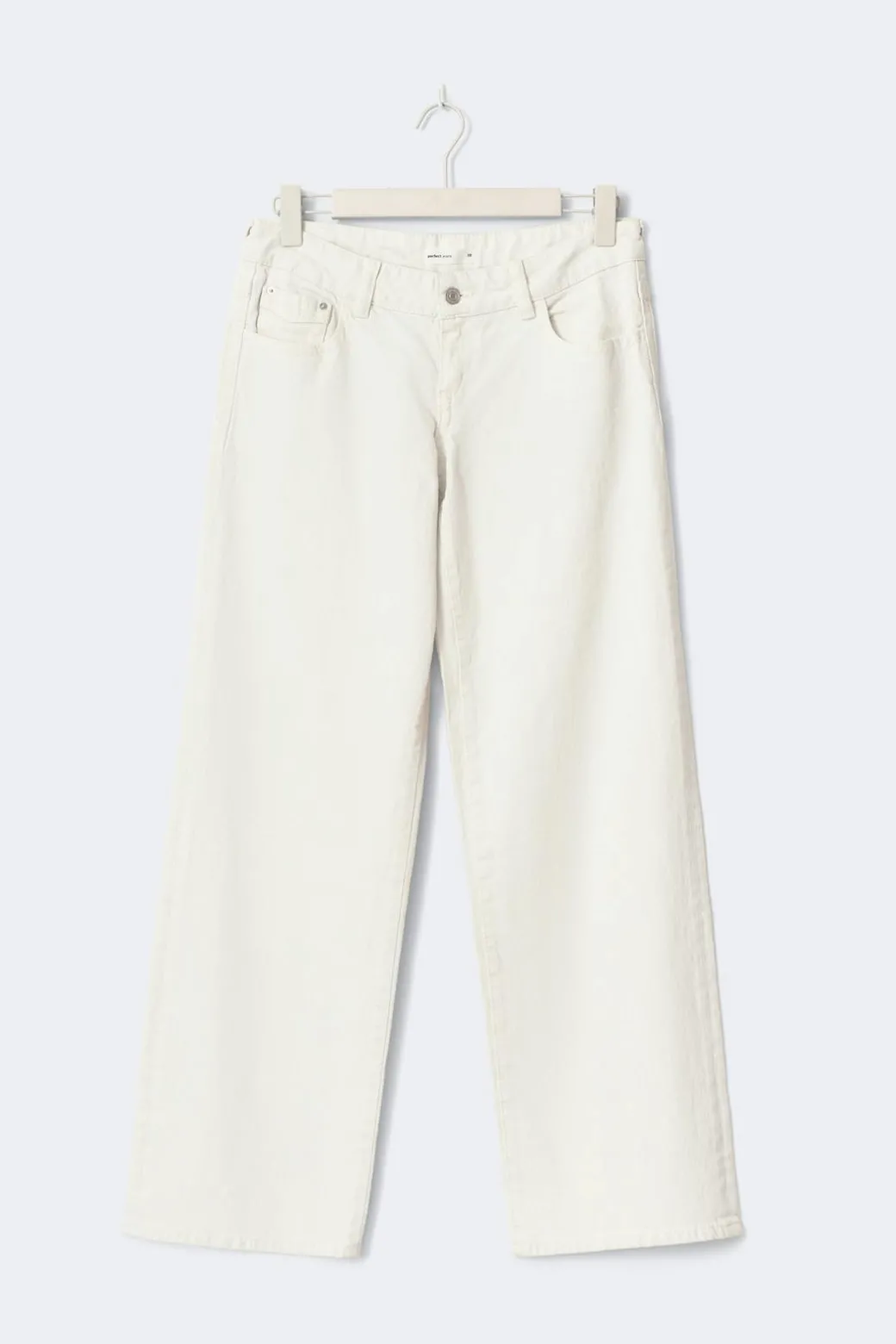 Ultra low wide jeans