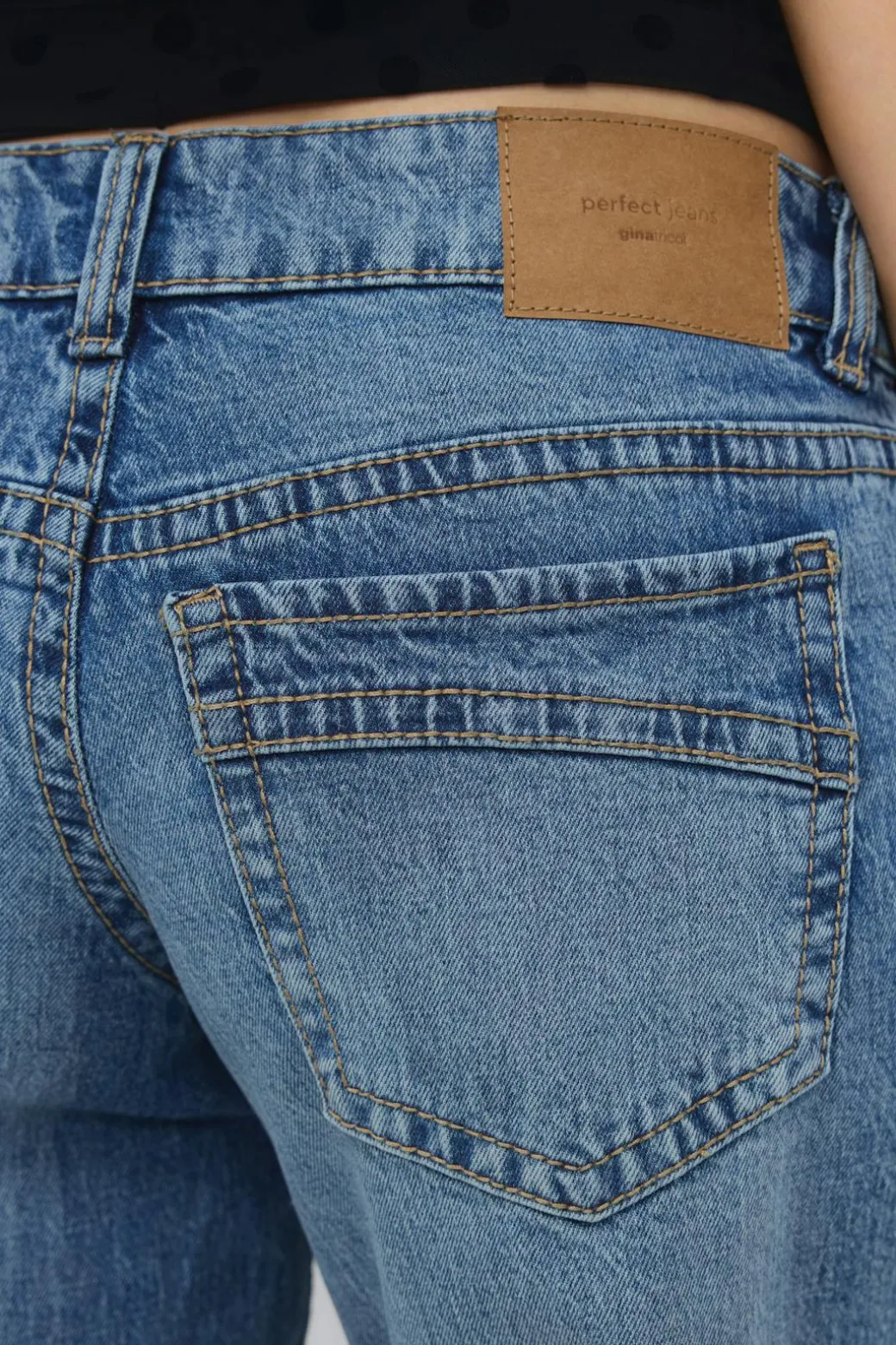 Ultra low wide jeans