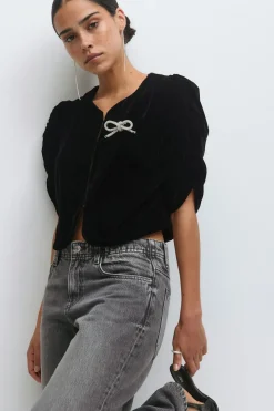 Velour top