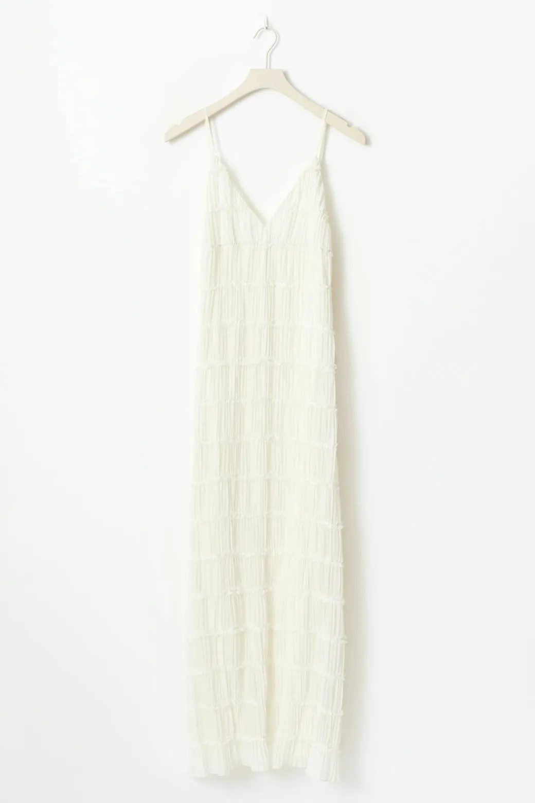 V-neck maxi dress