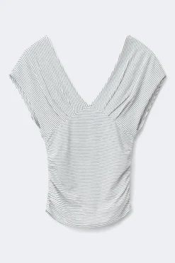 V-neck top
