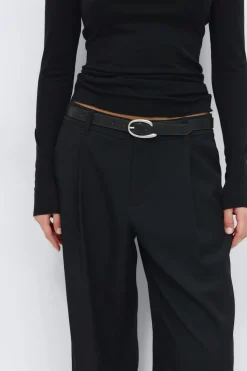 Waist buckle belt