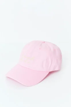 Washed cotton cap