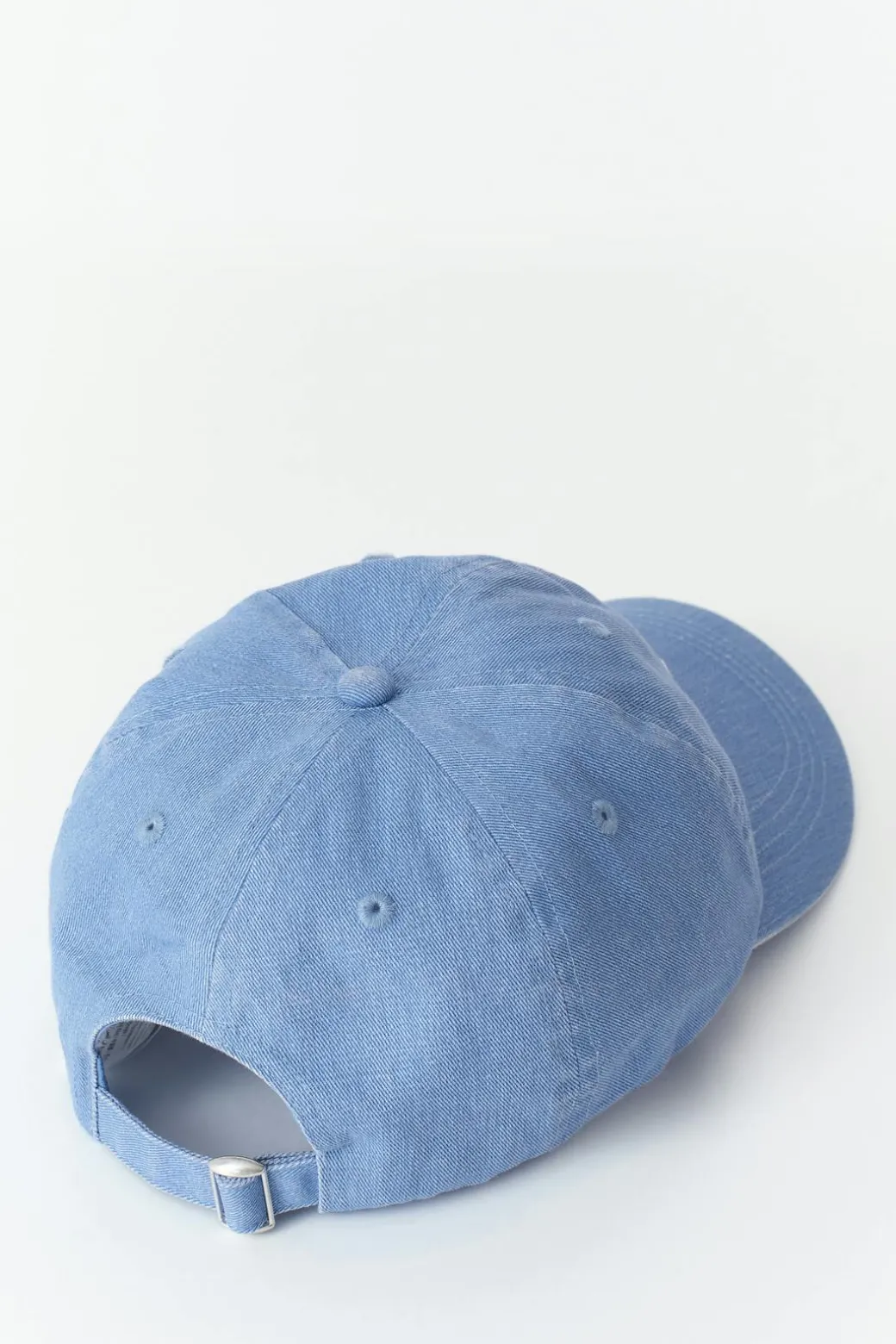 Washed cotton cap